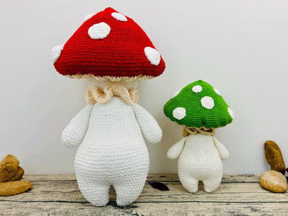 Mushroom Guy Crochet Pattern