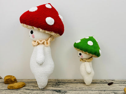 Mushroom Guy Crochet Pattern