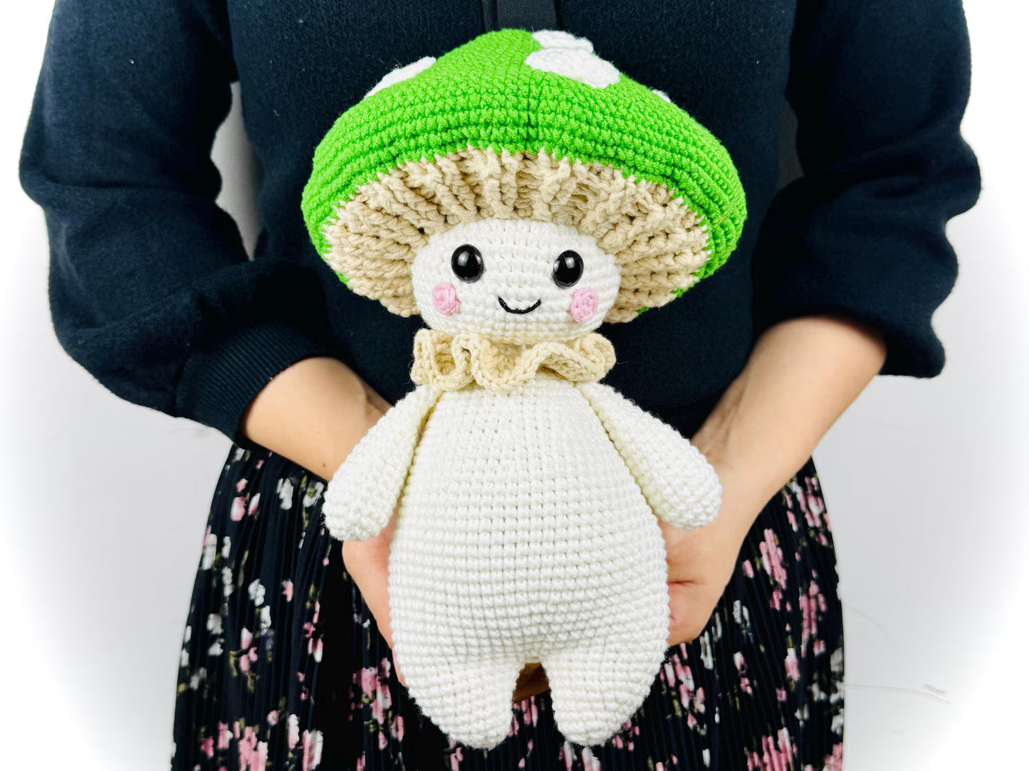 Mushroom Guy Crochet Pattern
