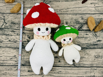 Mushroom Guy Crochet Pattern
