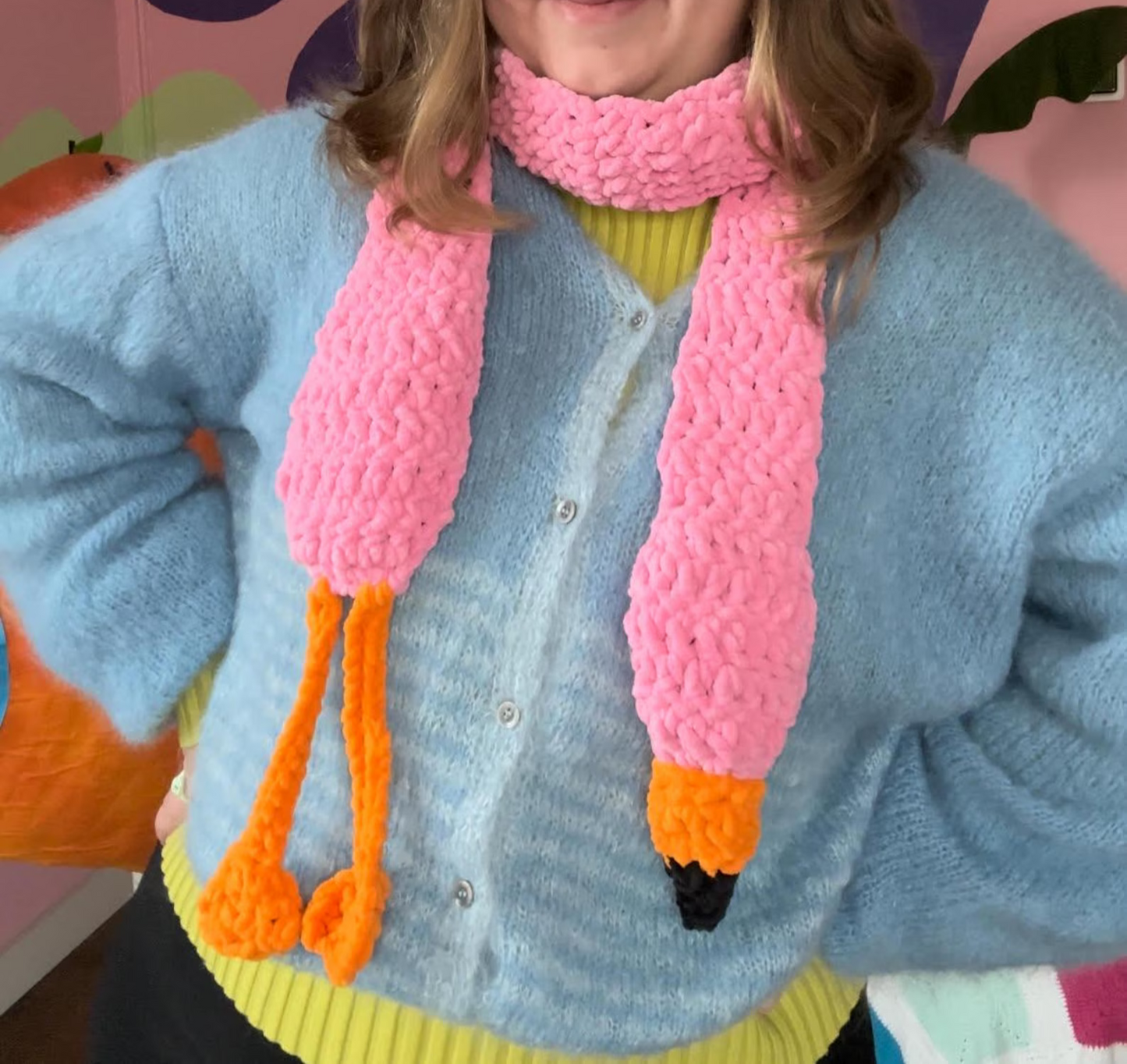 Mallard Duck Scarf Crochet Pattern