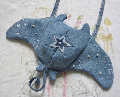 Manta Ray Bag Sewing Pattern