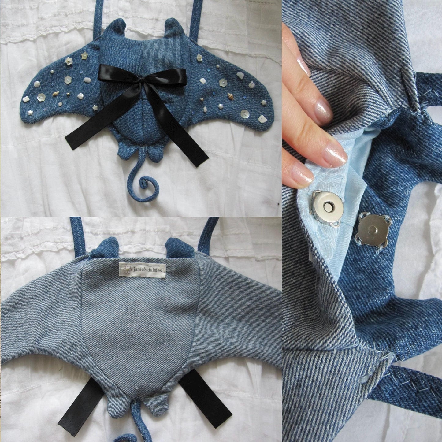 Manta Ray Bag Sewing Pattern