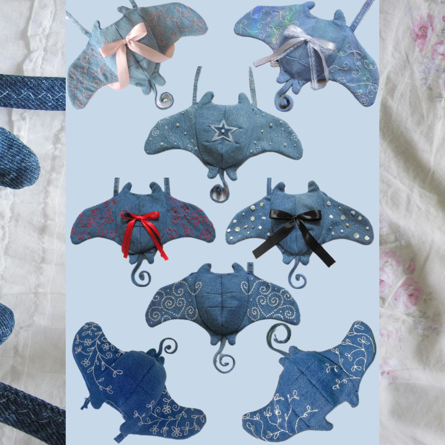 Manta Ray Bag Sewing Pattern
