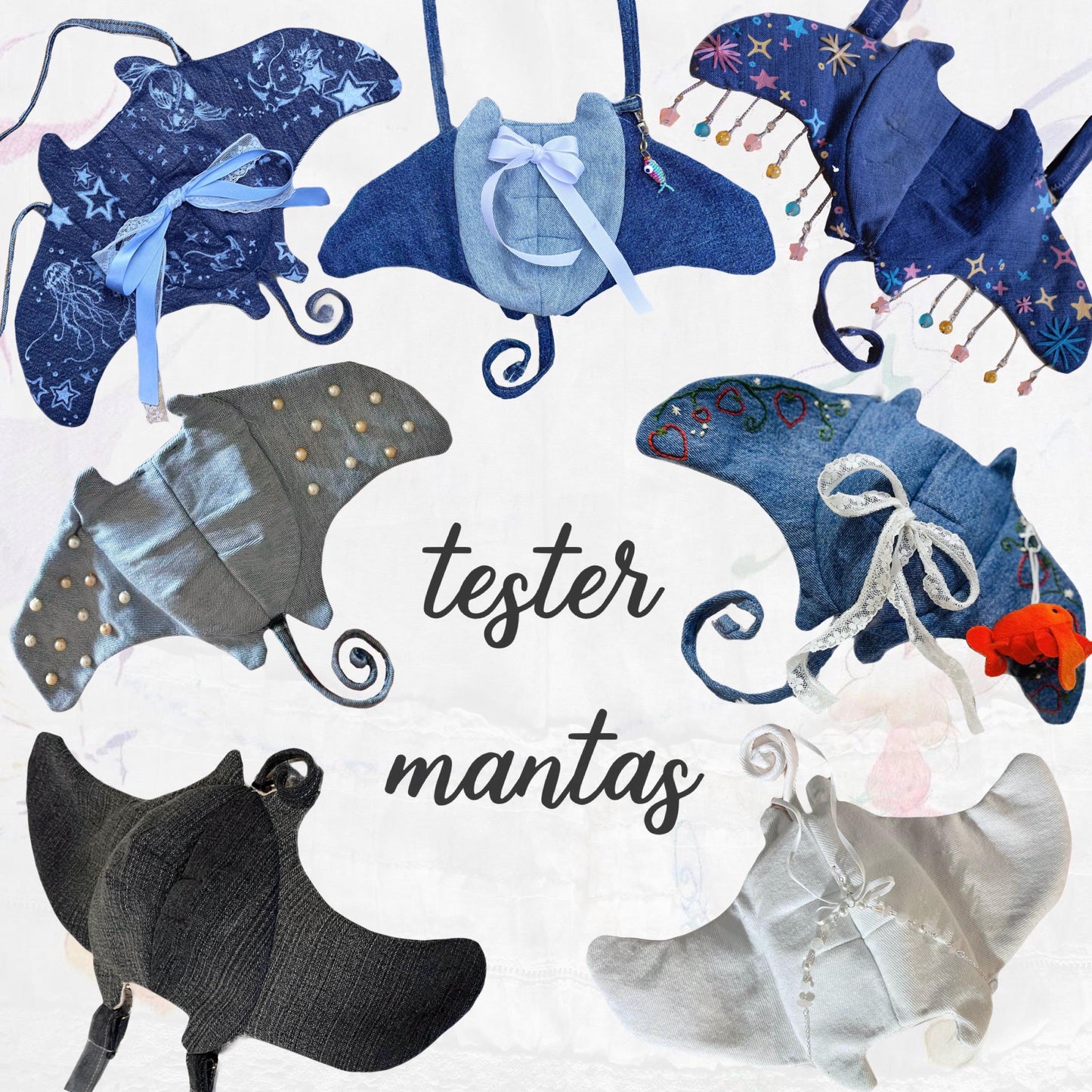 Manta Ray Bag Sewing Pattern