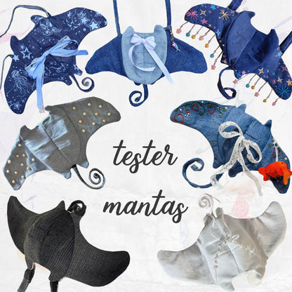 Manta Ray Bag Sewing Pattern