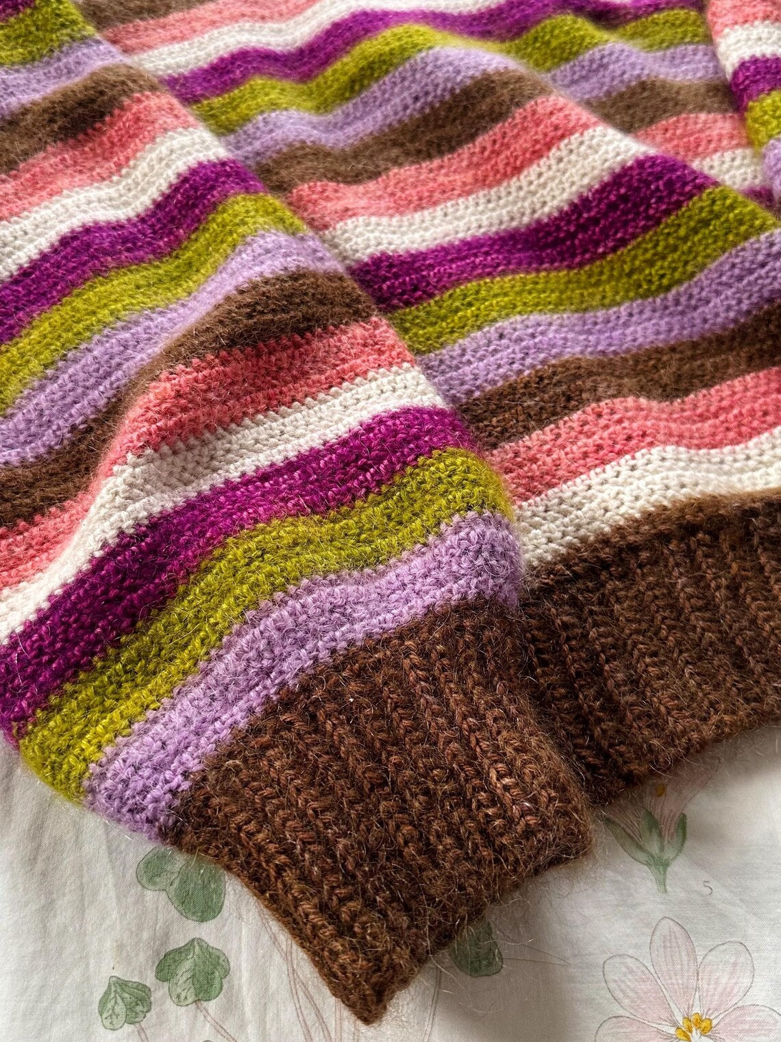 Meadow Sweater Crochet Pattern