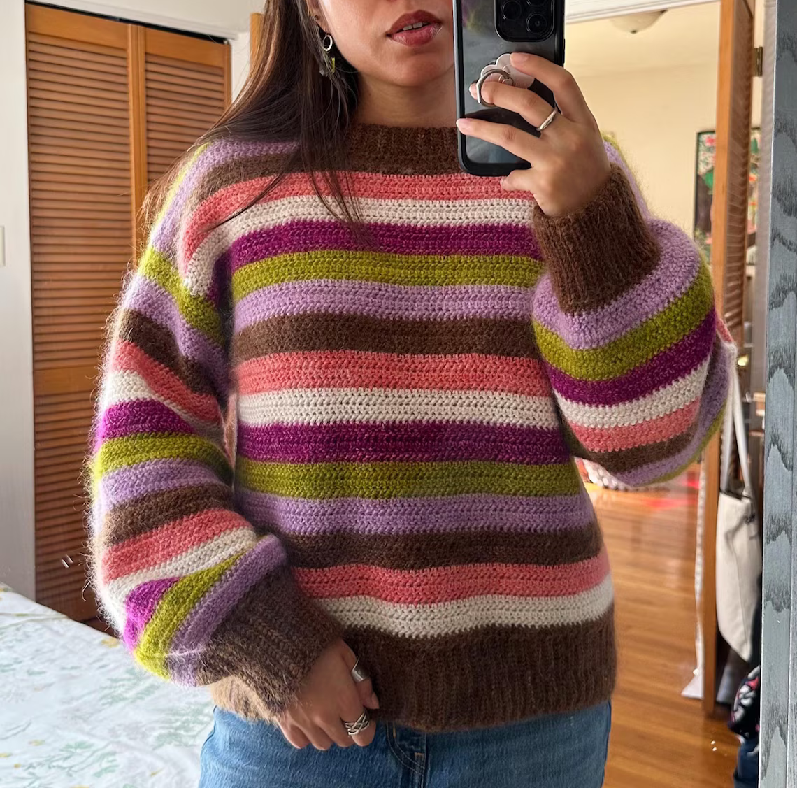 Meadow Sweater Crochet Pattern