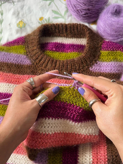 Meadow Sweater Crochet Pattern
