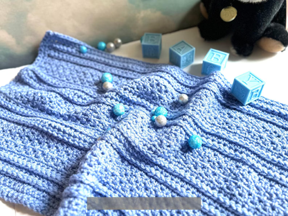 Textured Blanket Crochet Pattern