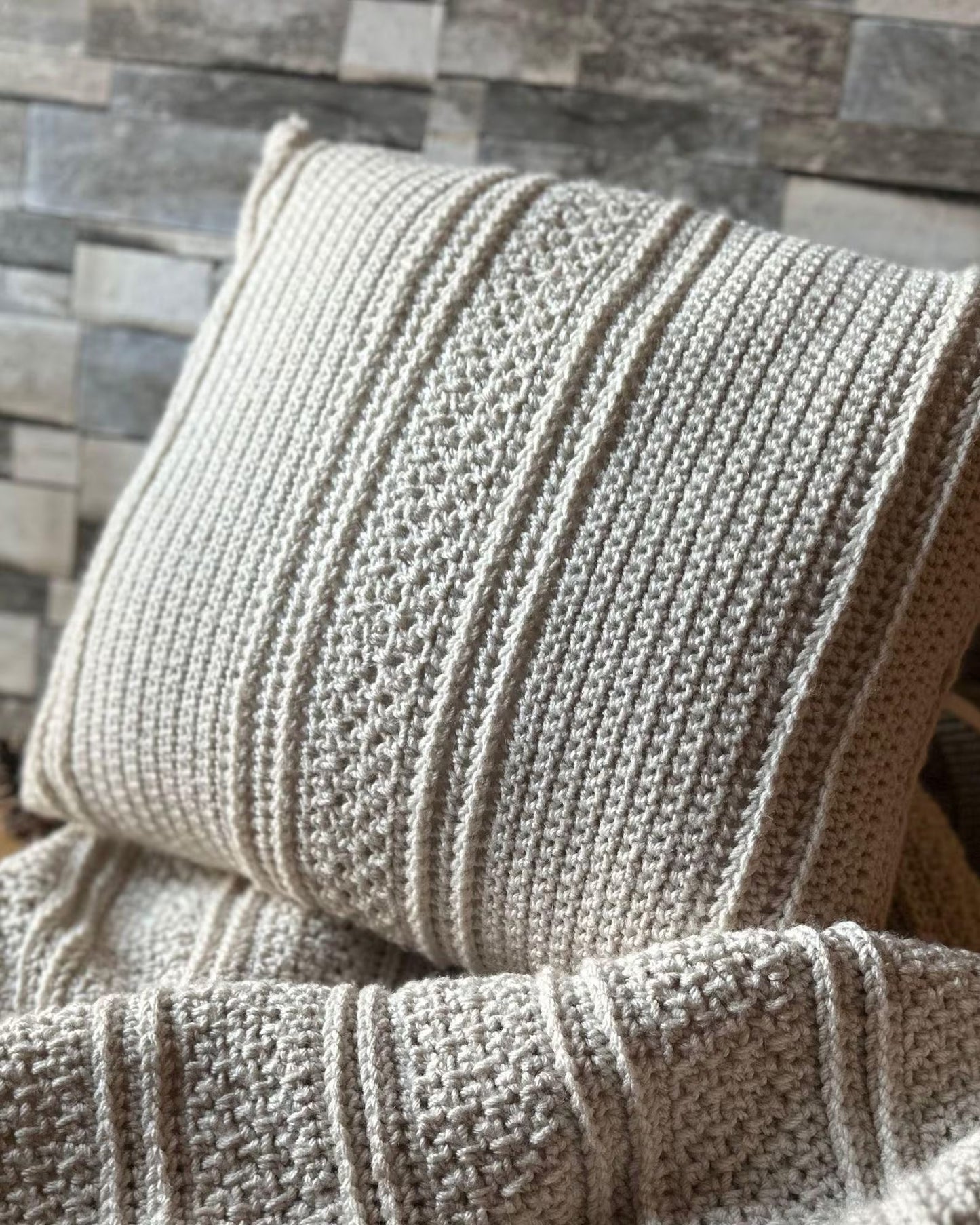 Textured Blanket Crochet Pattern