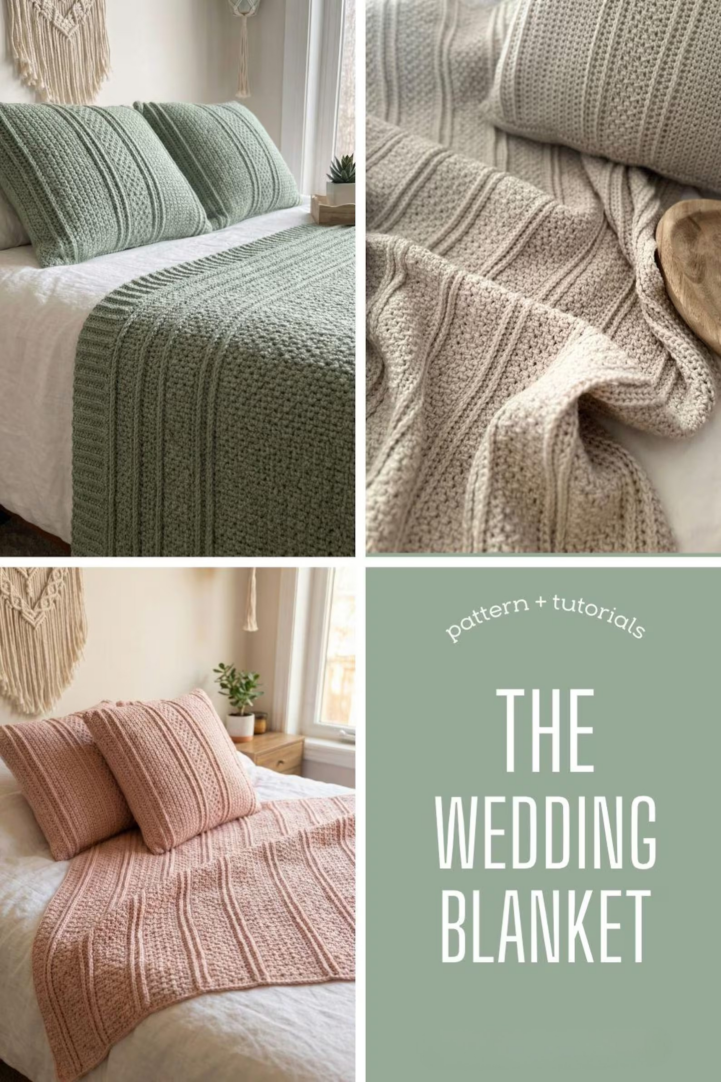 Textured Blanket Crochet Pattern