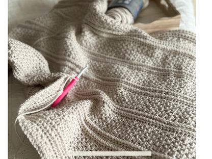 Textured Blanket Crochet Pattern