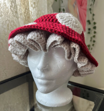 Mushroom Hat Crochet Pattern