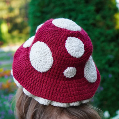 Mushroom Hat Crochet Pattern
