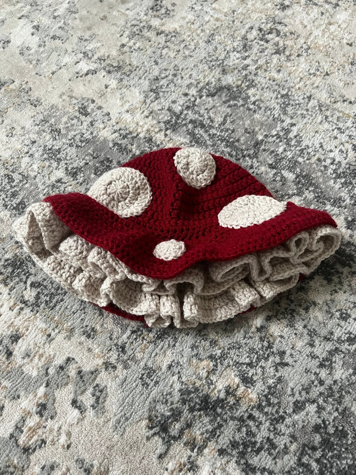 Mushroom Hat Crochet Pattern