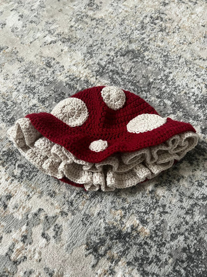 Mushroom Hat Crochet Pattern