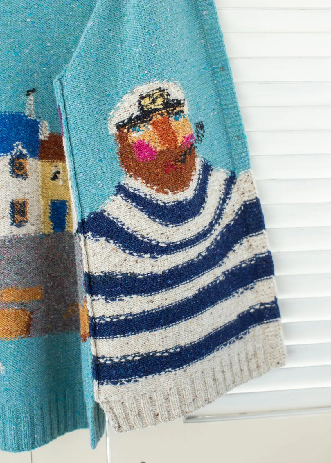 Nautical Cardigan Knitting Pattern