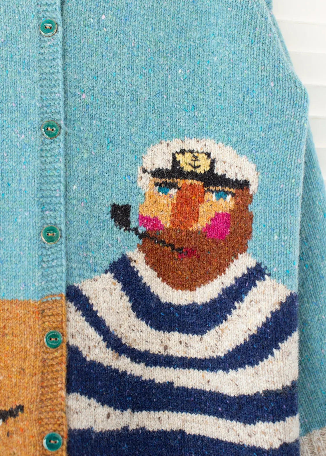 Nautical Cardigan Knitting Pattern