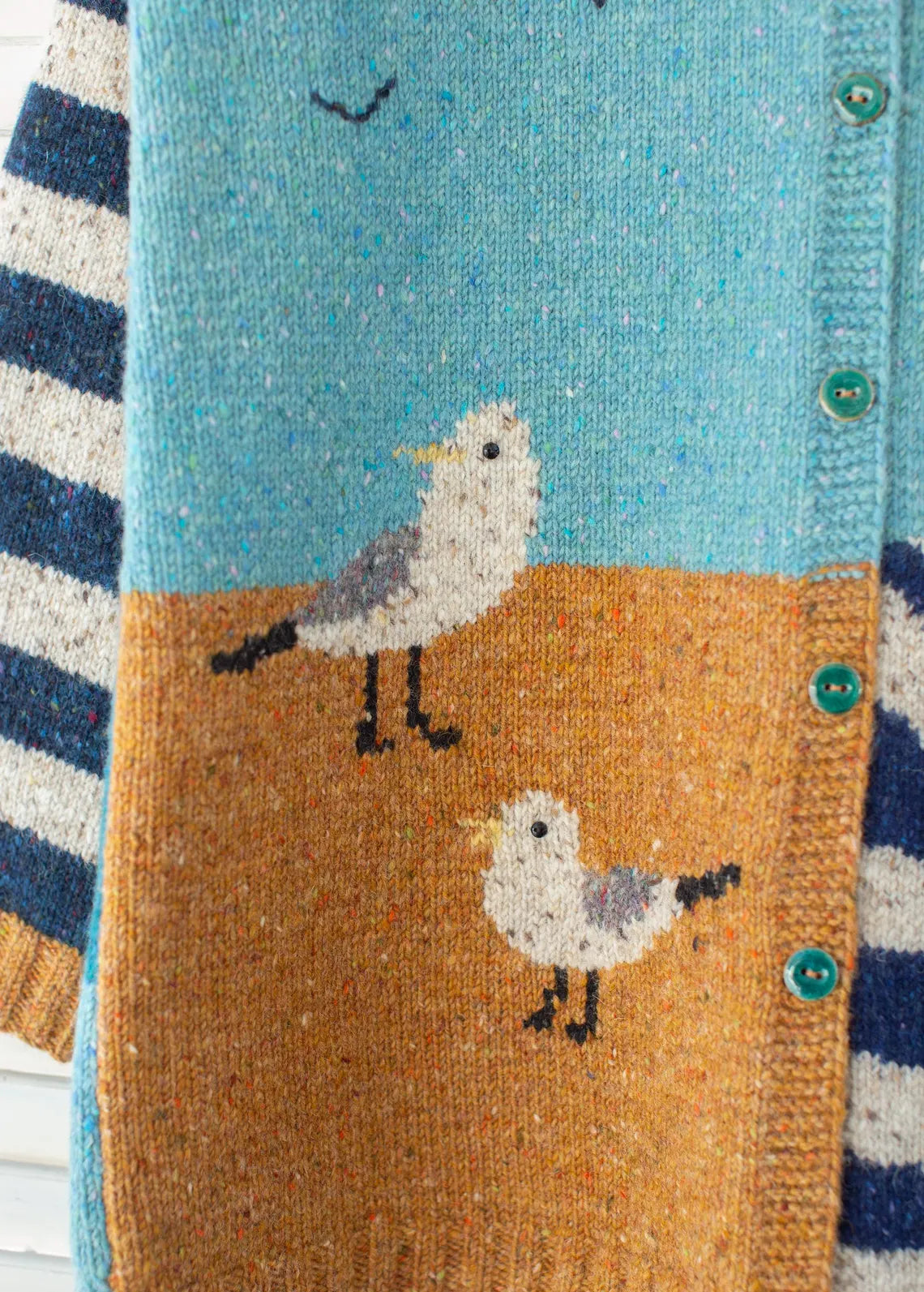 Nautical Cardigan Knitting Pattern