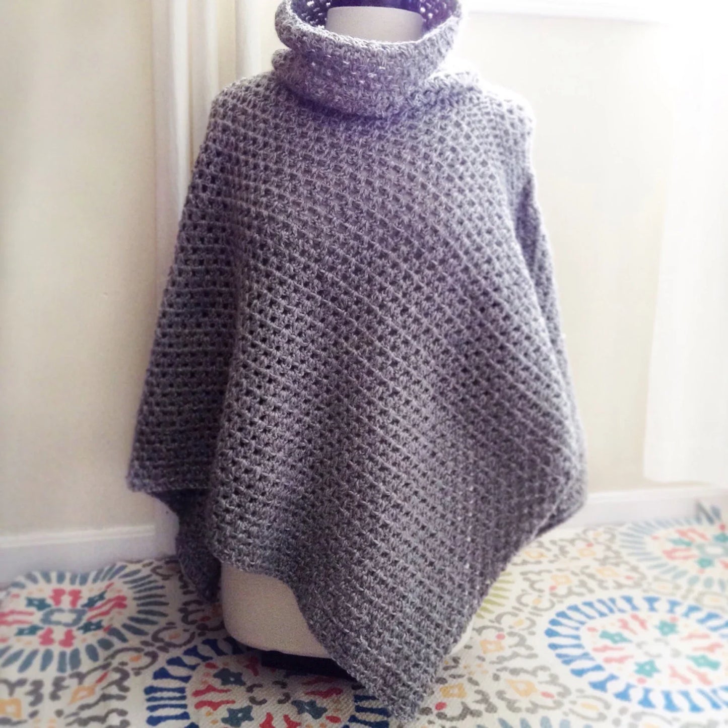 The Park City Poncho Crochet Pattern