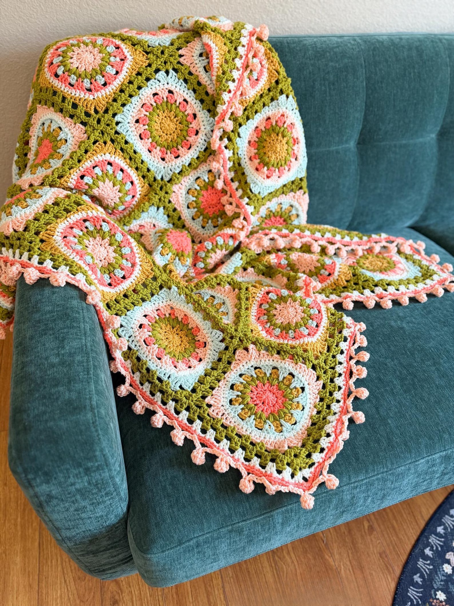 Petite Juliet Blanket Crochet Pattern