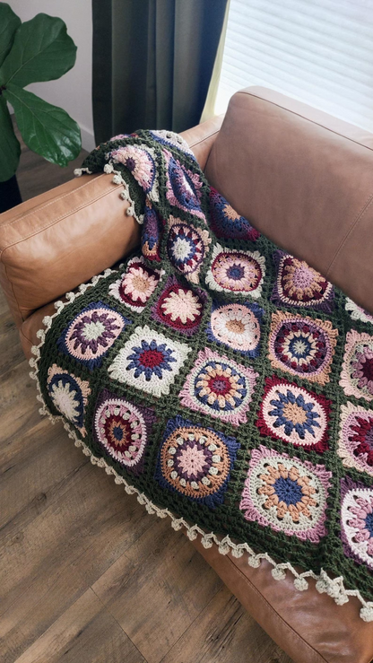 Petite Juliet Blanket Crochet Pattern