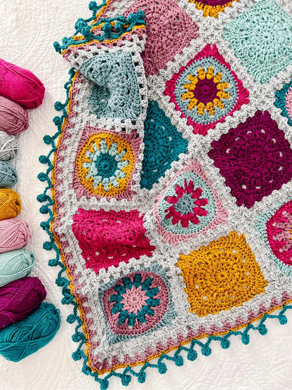 Petite Juliet Blanket Crochet Pattern