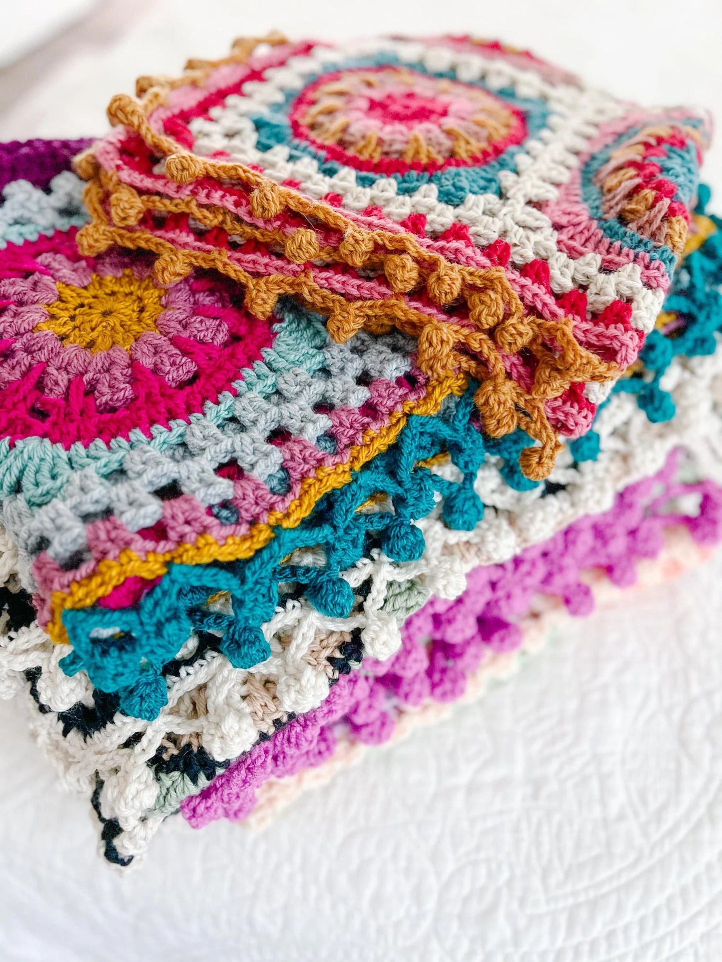 Petite Juliet Blanket Crochet Pattern