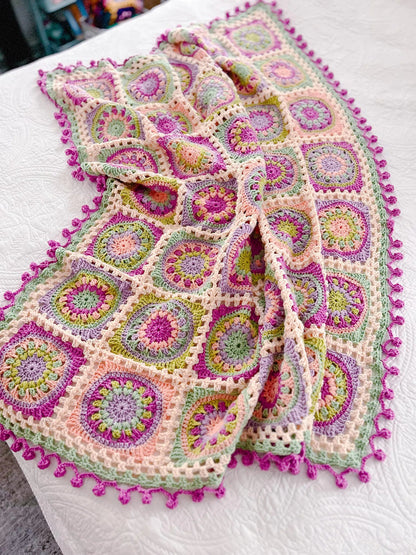 Petite Juliet Blanket Crochet Pattern