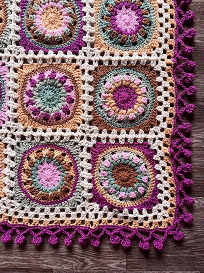 Petite Juliet Blanket Crochet Pattern