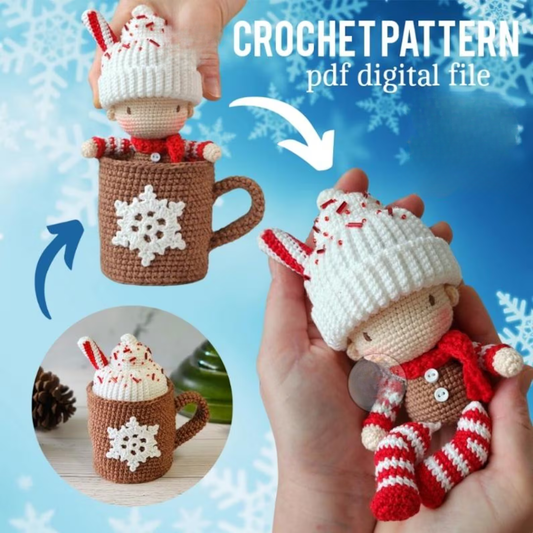 Peppermint Mocha Baby Crochet Pattern