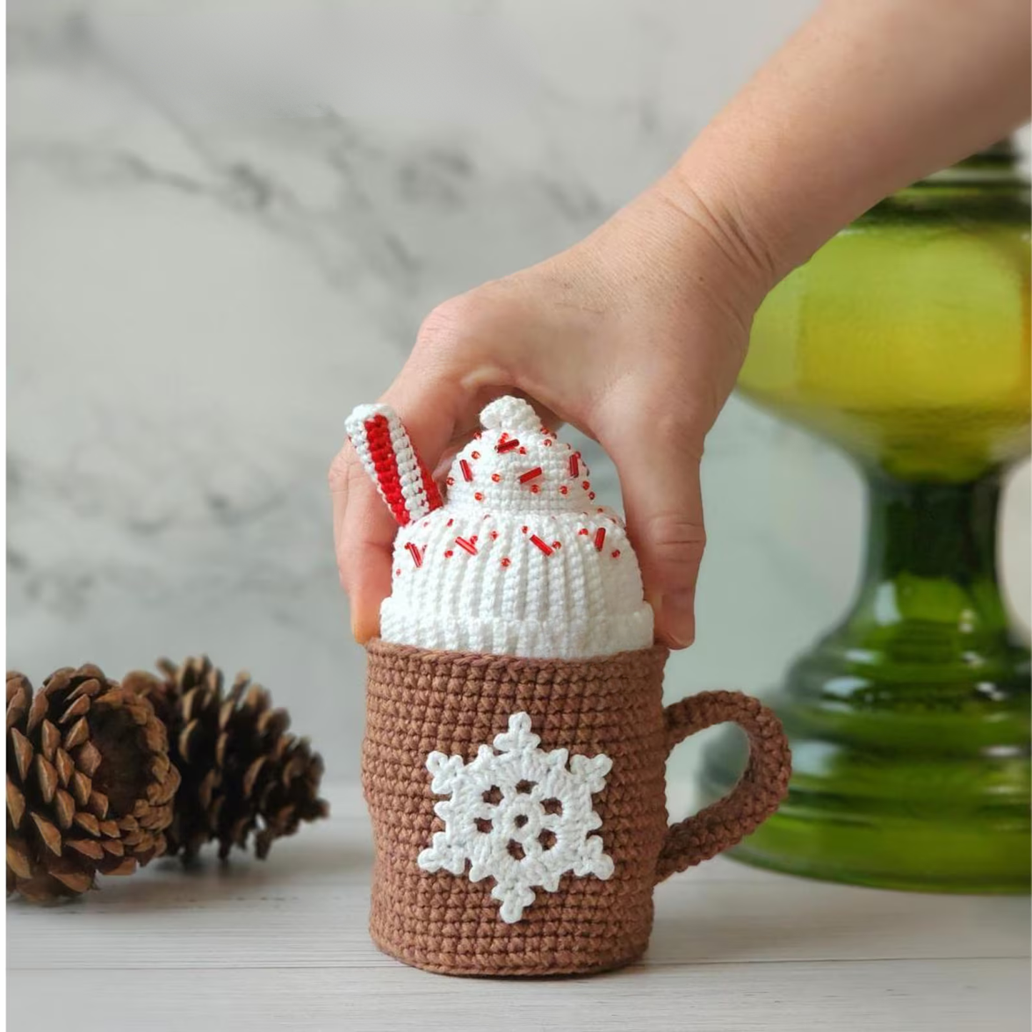 Peppermint Mocha Baby Crochet Pattern