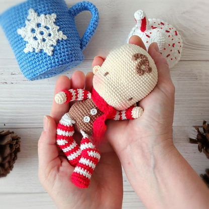 Peppermint Mocha Baby Crochet Pattern