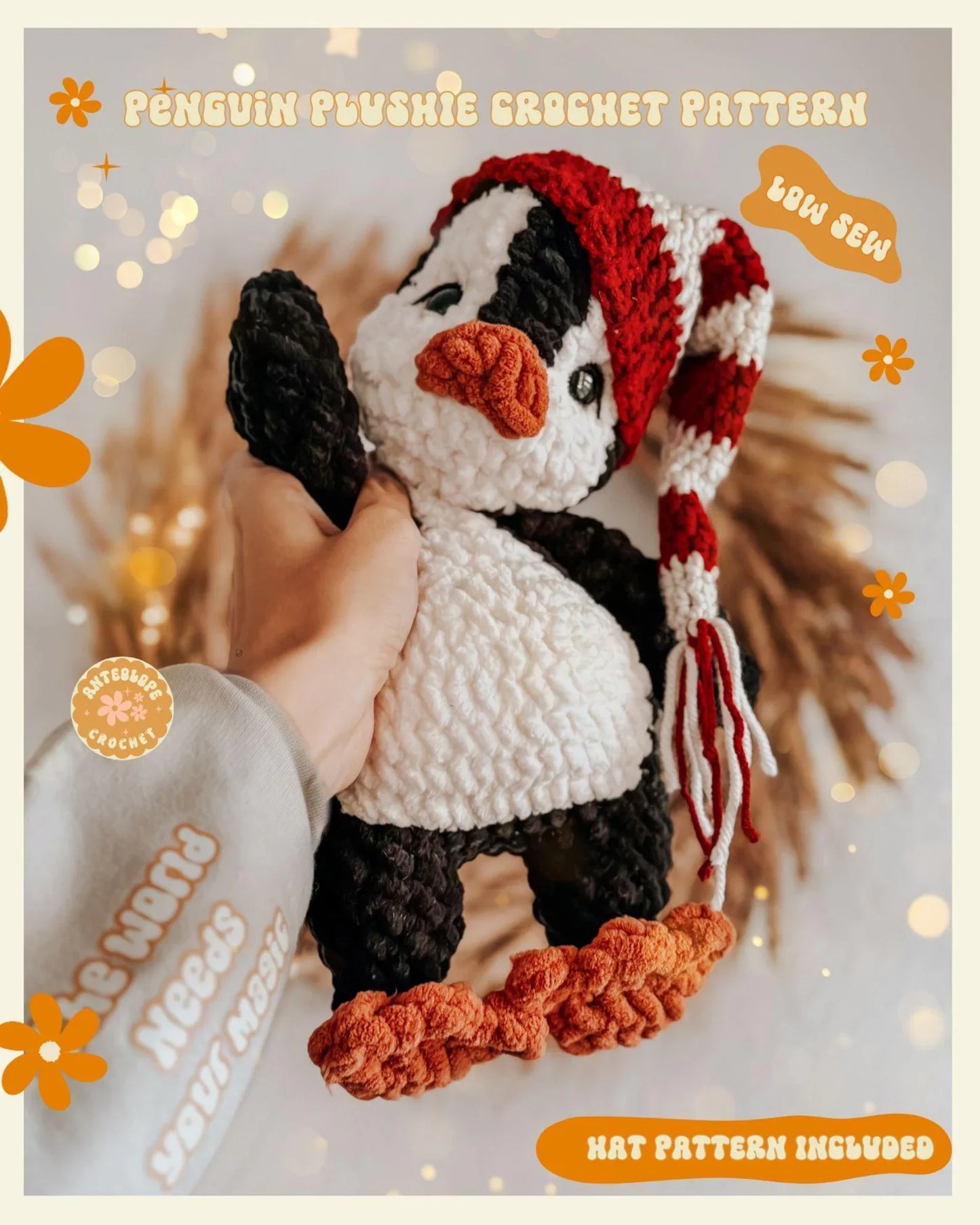 Penelope the Penguin Crochet Pattern