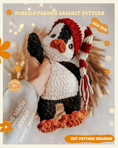 Penelope the Penguin Crochet Pattern