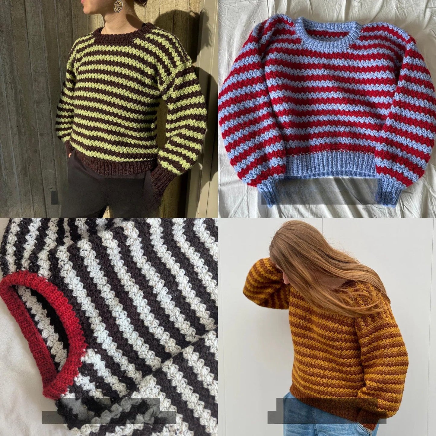 Pulse Sweater Crochet Pattern