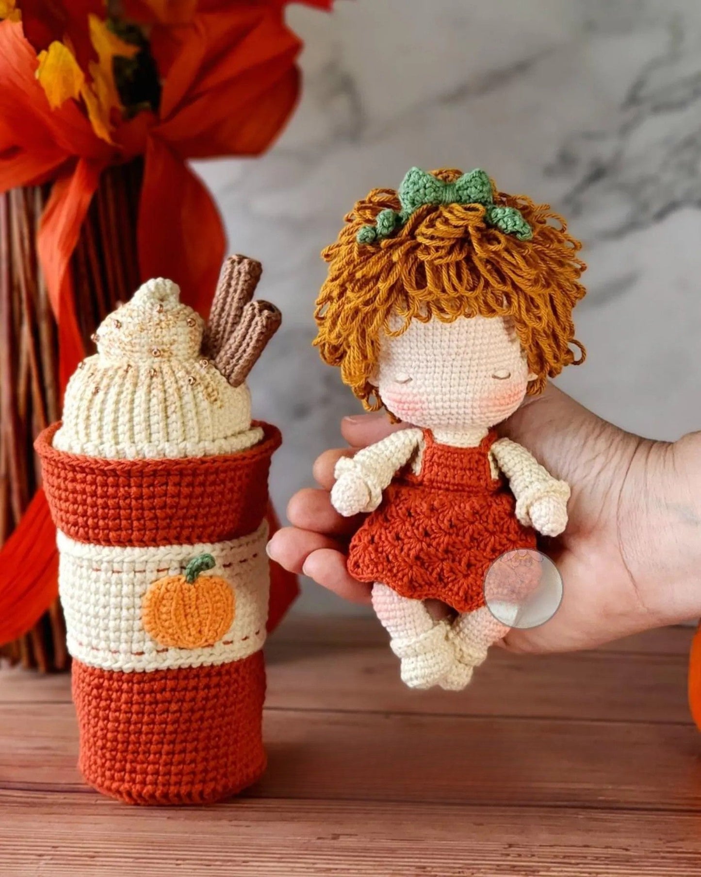 Pumpkin Spice Baby Crochet Pattern