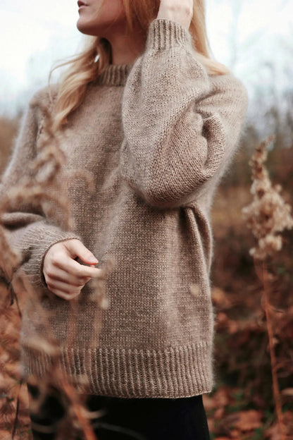 Pullover Sweater Knitting Pattern