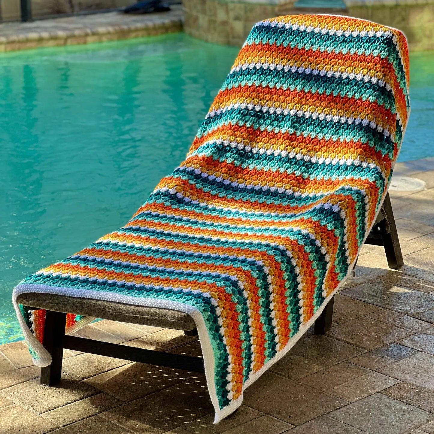 The Painted Desert Blanket Crochet Pattern