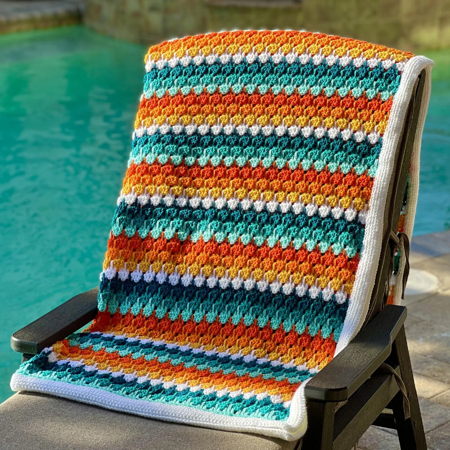 The Painted Desert Blanket Crochet Pattern