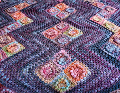 Painter's Garden Blanket Crochet Pattern