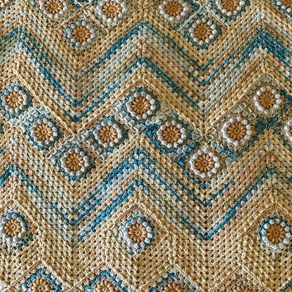 Painter's Garden Blanket Crochet Pattern