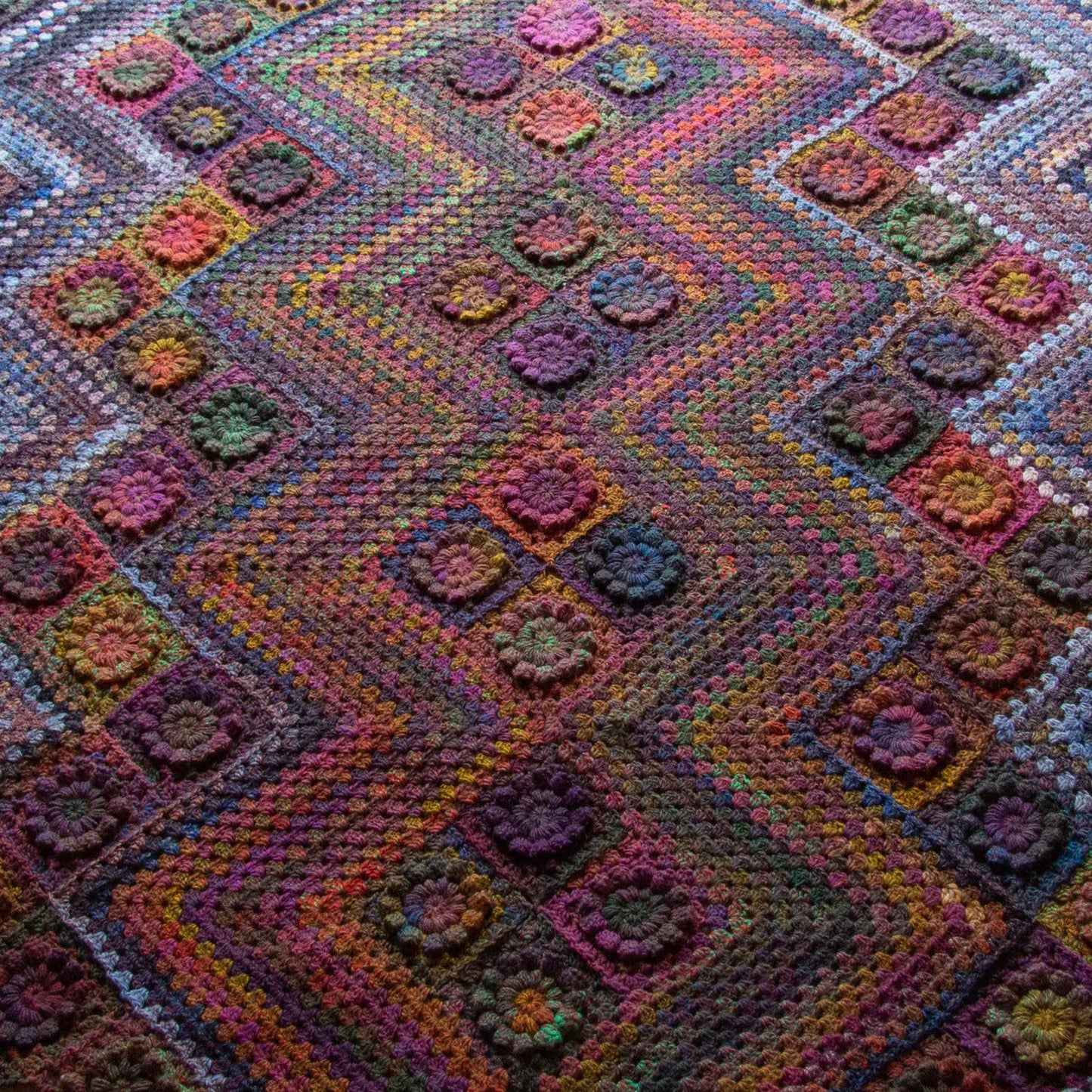 Painter's Garden Blanket Crochet Pattern