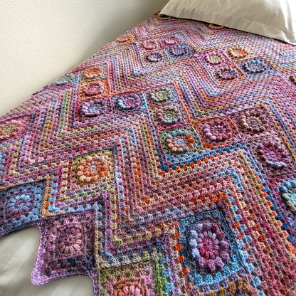 Painter's Garden Blanket Crochet Pattern