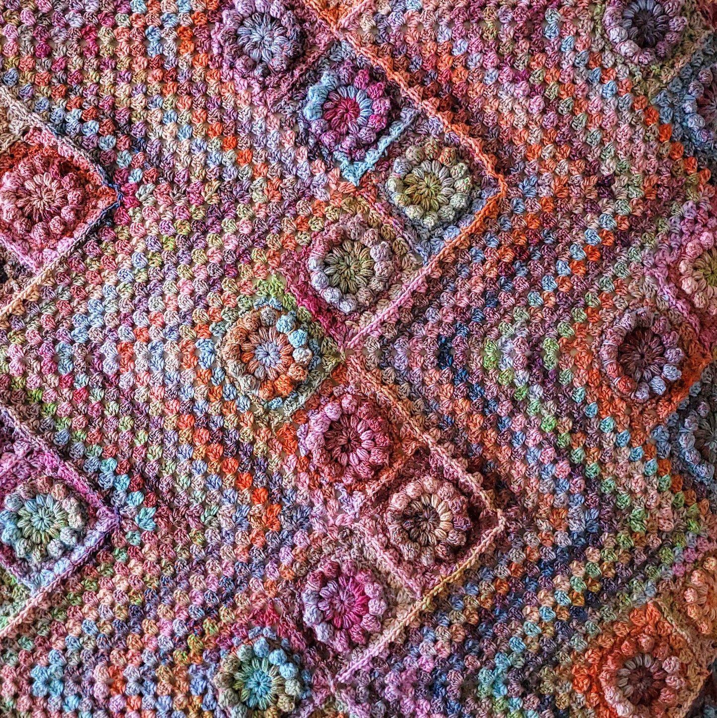 Painter's Garden Blanket Crochet Pattern
