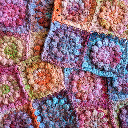 Painter's Garden Blanket Crochet Pattern