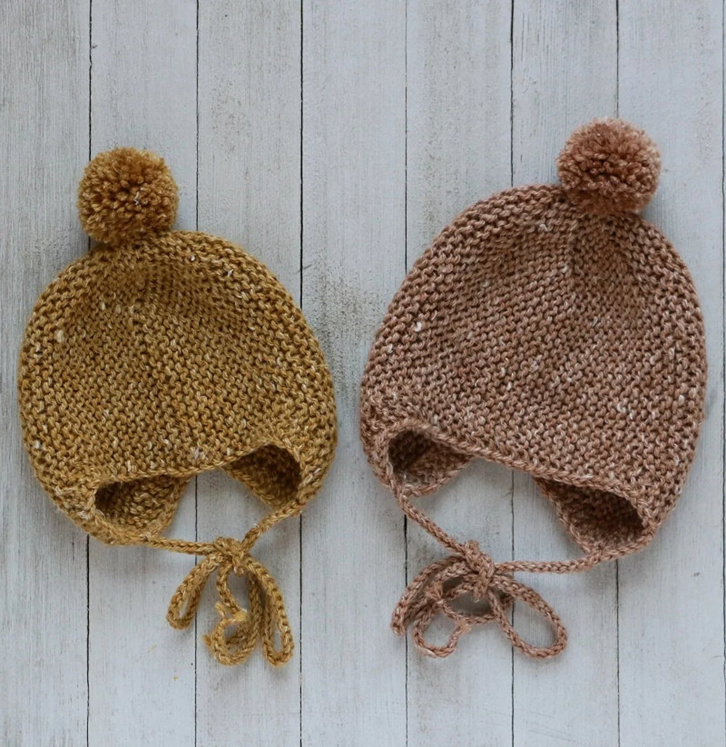 Baby Bonnet Knitting Pattern