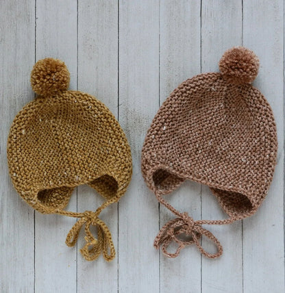Baby Bonnet Knitting Pattern