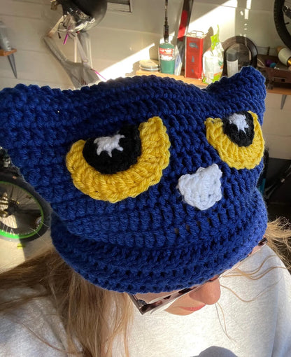Pete The Cat Hat Crochet Pattern